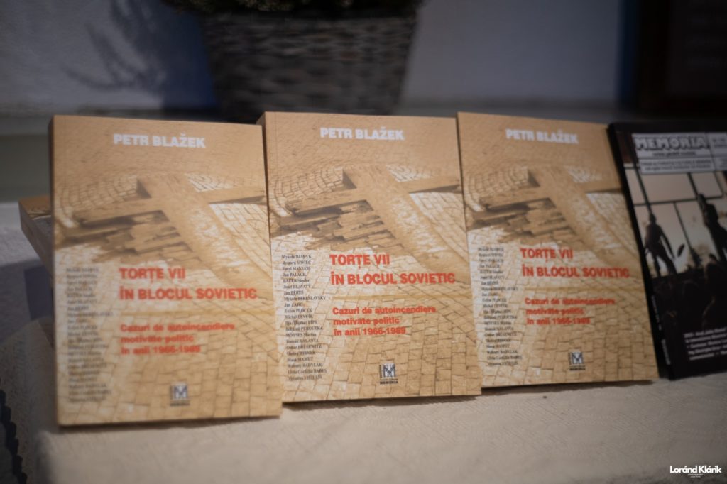 Petr Blažek. Torțe vii în Blocul Sovietic. Lansare Sfântu Gheorghe. 13 ianuarie 2024