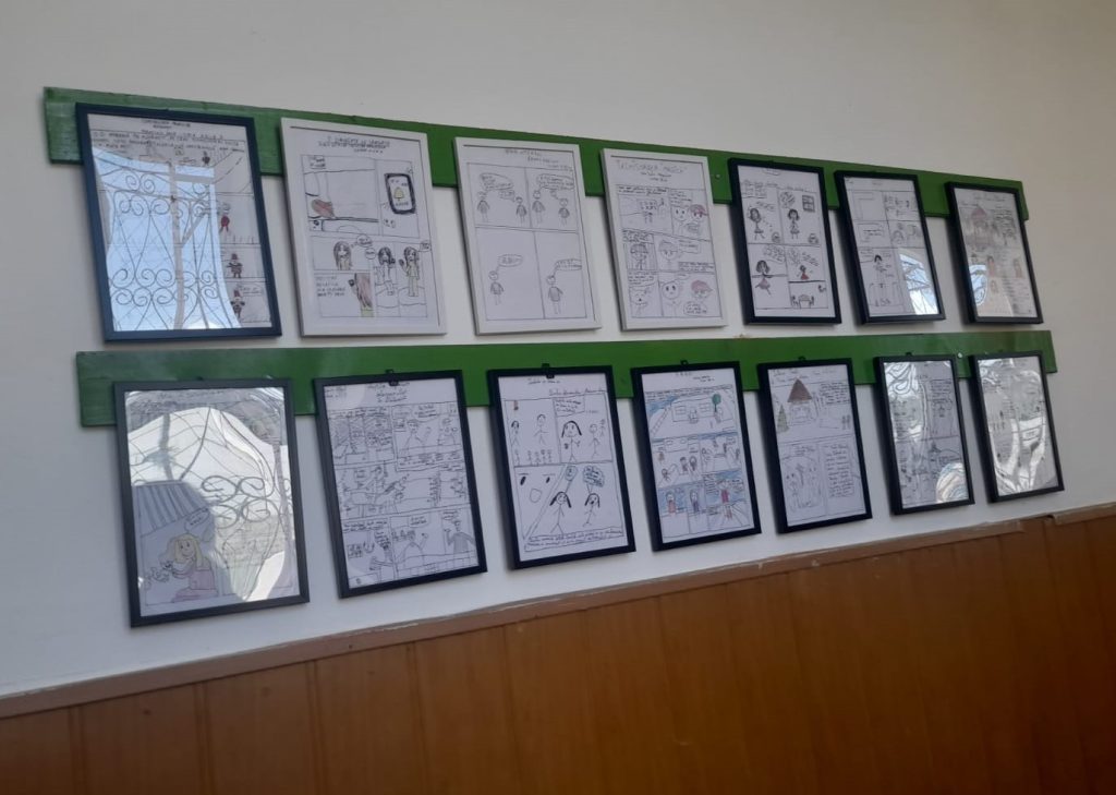 BD Historia în Plătărești. Expoziție de benzi desenate
